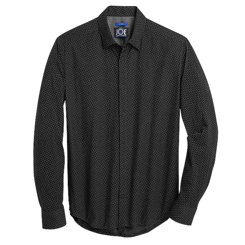 JOE Joseph Abboud Gray and Black Triangles